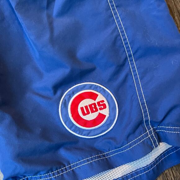Chicago Cubs MLB Men's MD Board Swim Shorts - Picture 2 of 6